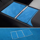 Alcantara Tesla Model 3 Center Console Trim Panel Frame Sticker