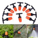 Fog Nozzles Irrigation Kit Garden Misting System With Hose Connector