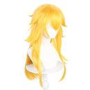 Princess Peach Cosplay Wig Gold Styled Hair For Women Costumes