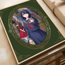 Lonely Castle In The Mirror Poster Retro Kraft Paper Wall Art