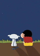 Shinchan Canvas Wall Art Cute Cartoon Kids Bedroom Decor Poster