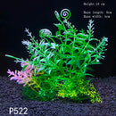 Artificial Aquarium Plants Green Plastic Underwater Fish Tank Decor
