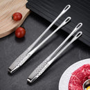 Stainless Steel Kitchen Tongs For BBQ Grill Cooking Salad Meat