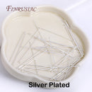 50Pcs 18K Gold Plated Eye Pins For Jewelry Making And Earrings