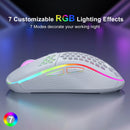 2.4G Wireless Gaming Mouse RGB Lighting Adjustable DPI Ergonomic Design