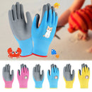 Children Protective Gloves Nitrile Cartoon Thickened Wear-Resistant Pair