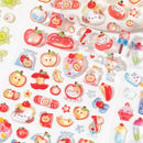 3D Embossed Stickers Cute Scrapbooking DIY Journaling Craft Supplies