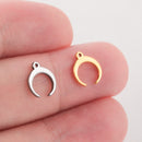 5pcs Stainless Steel Tree Of Life Charms For Jewelry Crafting