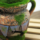 Resin Aquarium Vase With Moss Decoration For Fish And Shrimp Tanks