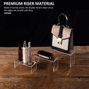 Acrylic Display Stand U Shape Transparent Counter Rack For Cosmetics