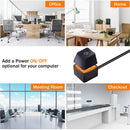 Desktop Computer Power Switch RGB Backlight Mechanical Key Button