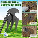 Weeding Tool 4-Claw Manganese Steel Garden Hand Weed Puller