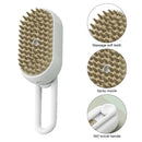 Cat Dog Grooming Brush Electric Steam Spray USB Rechargeable Comb