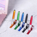 Multifunction Ballpoint Pen With LED Light Foldable Phone Holder