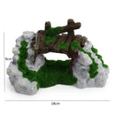 Fish Tank Artificial Bridge Resin Aquarium Landscape Decoration Accessory