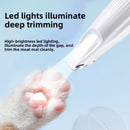 Dog Grooming Clippers Cordless LED Display Quiet Paw Trimmer