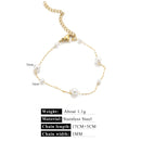 Stainless Steel Braided Rope Adjustable Bracelet For Men And Women