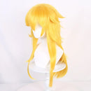 Princess Peach Cosplay Wig Gold Styled Hair For Women Costumes