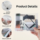 Vintage Scrapbooking Kit 94 Pieces With Photo Stickers And Journaling