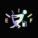 Car Fuel Tank Sticker Reflective Vinyl Funny Gas Gauge Decal