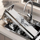 Stainless Steel Spice Rack Wall Mounted Kitchen Storage Organizer