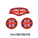 Mini Cooper Silicone Cup Holder Mat Set Non-Slip Interior Accessories