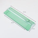 A4 Paper Cutter With Bidirectional Cutting And Pull-out Ruler