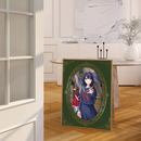 Lonely Castle In The Mirror Poster Retro Kraft Paper Wall Art