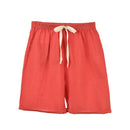 Kids Cotton Linen Shorts Summer Breathable Loose Sports Beach Pants