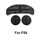 Mini Cooper Silicone Cup Holder Mat Set Non-Slip Interior Accessories