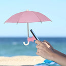 Mini Umbrella For Smartphone With Suction Cup Anti-Glare Sunshade Cover