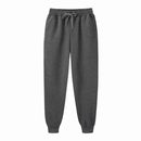 Men's Casual Sweatpants Fleece Jogging Pants Loose Streetwear Trousers