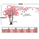 3D Mirror Tree Wall Sticker Acrylic Art Living Room Bedroom Decor