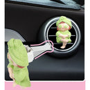 Car Vent Aromatherapy Clip Cute Cartoon Ice Cream Girl Design
