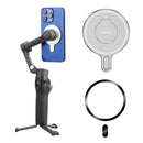 Magnetic Adapter Phone Holder Ring Clamp For DJI Osmo Mobile Stabilizer