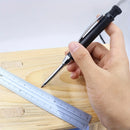 Carpenter Pencil Mechanical Woodworking 3 Colors Refill Sharpener
