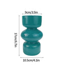 Modern Pink Glass Vase Hydroponic Flower Vase For Home Decor