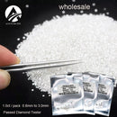 1.0ct Pack Super White D Color Moissanite Loose Stones Small Sizes