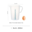 SHIMOYAMA Plastic Measuring Cup Transparent Liquid Measuring Jug Container