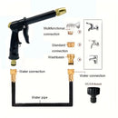 Expandable Garden Hose With Spray Set For Car Wash And Outdoor Watering