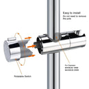 Adjustable Shower Head Holder For Universal Shower Rail Slide Bar