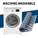 Anti Slip Bath Mat With Drain Holes Antibacterial Rubber Shower Mat