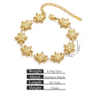 Stainless Steel Braided Rope Adjustable Bracelet For Men And Women