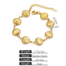 Stainless Steel Braided Rope Adjustable Bracelet For Men And Women