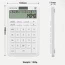 Desk Calculator Large 12 Digit LCD Display With History And Track Back