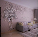 3D Mirror Tree Wall Sticker Acrylic Art Living Room Bedroom Decor
