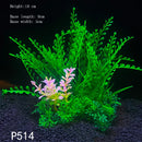 Artificial Aquarium Plants Green Plastic Underwater Fish Tank Decor