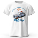 Custom Car Club T-Shirt Embossed Logo 100% Cotton Unisex Tee