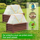 Foldable Plant Tent Mini Greenhouse For Garden Seedlings And Fruit Protection