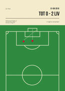 Football Canvas Wall Art Golden Goal Soccer Sports Poster Print